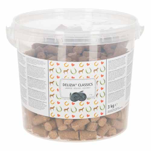 Bonbons pour chevaux - 3kg - Réglisse - Image 1