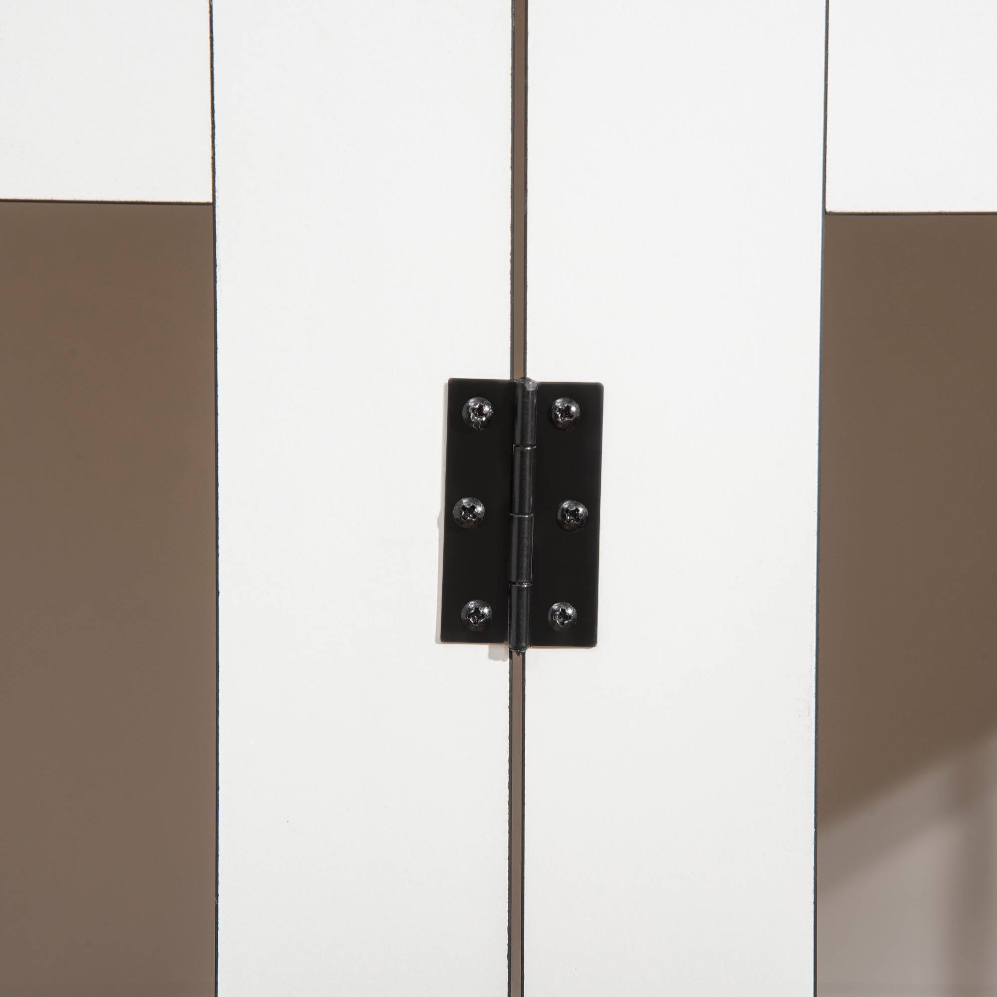 Caisse pour grand chien intérieur,106x60x76cm chêne et blanc - Image 10