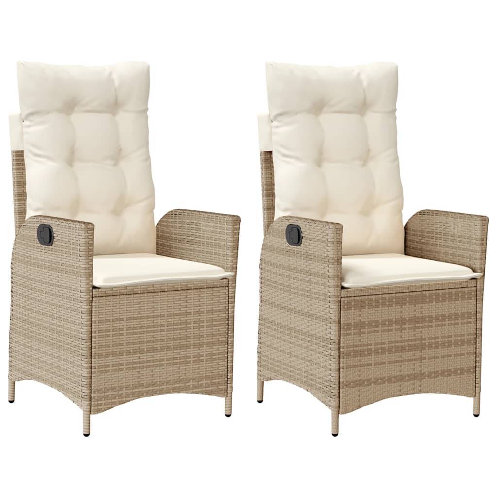 Chaise bois composite 2 places rotin beige  57 x 61 x 93 cm  - Prolenta premium  p3149.3 - Image 1