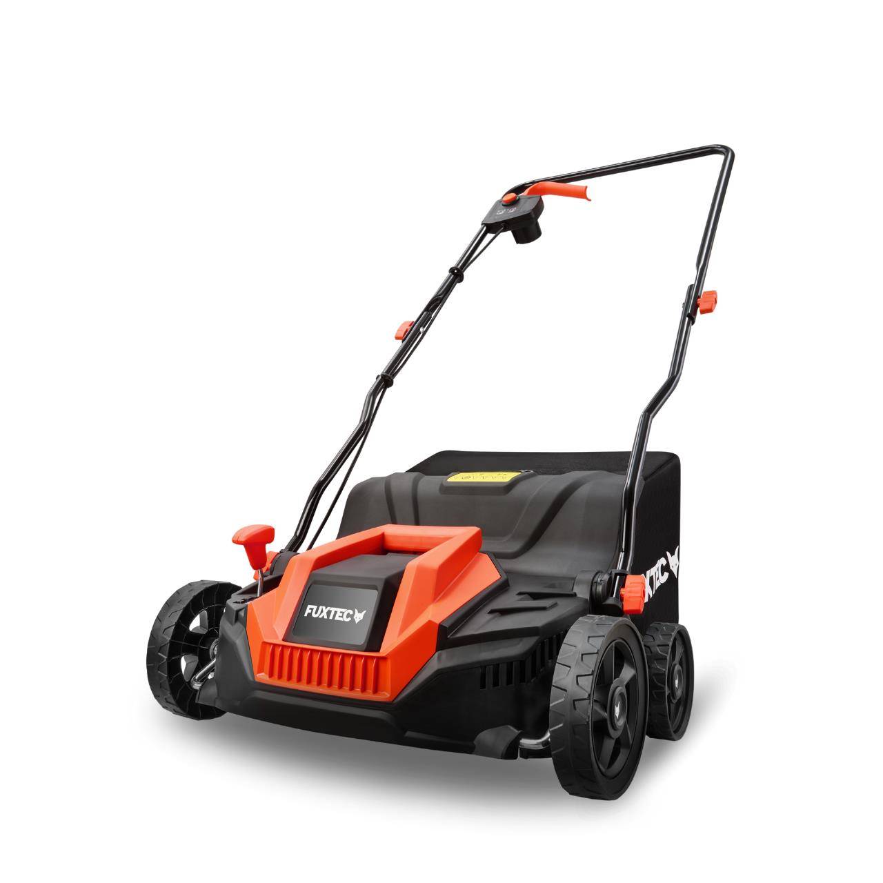 FUXTEC - Scarificateur Électrique Fuxtec Fx-ev320eco, Aérateur De Gazon 1300w, Largeur 32 Cm Et Profondeur -12 À +10 Mm, Bac 40L - Image 1