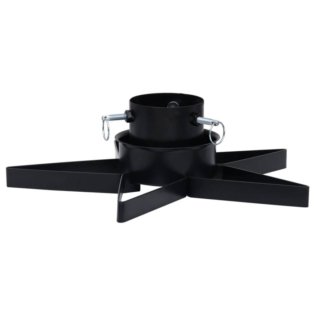 Pied de Sapin - Support de sapin de Noël - Base de Sapin Noir 47x47x13,5 cm - Image 3