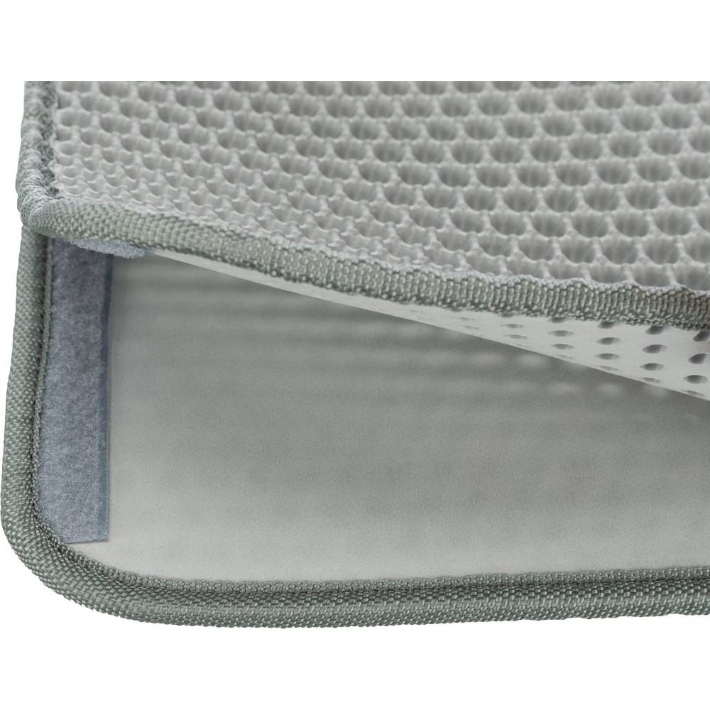 Trixie - Trixie - Tapis tamis pour bac à litière 40 × 55 cm noir ou gris pour chat - Image 8