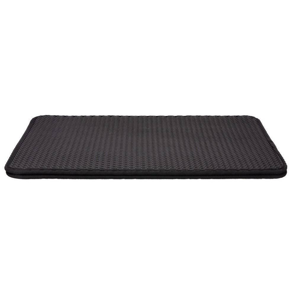 Trixie - Trixie - Tapis tamis pour bac à litière 40 × 55 cm noir ou gris pour chat - Image 3