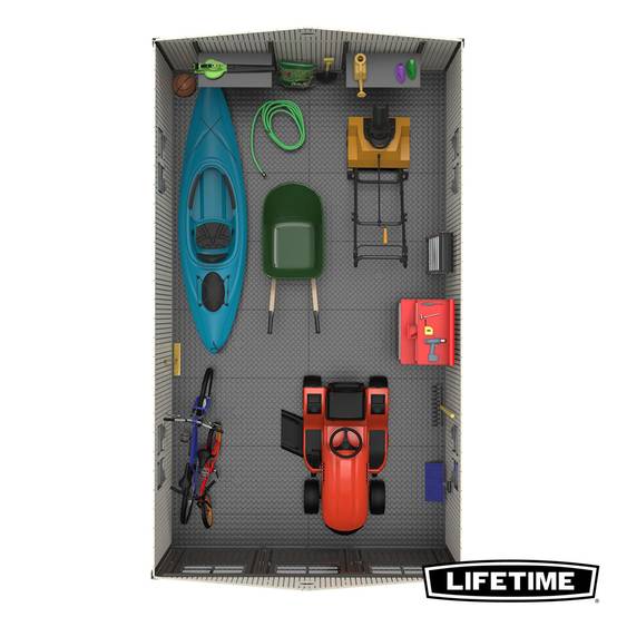 Lifetime - Abri de jardin résine 11.15m2 - 4.57x2.44m LIFETIME 60406 - Image 7