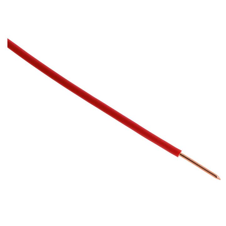 Zenitech - Câble électrique HO7V-U 1,5 mm2 rouge 10 m