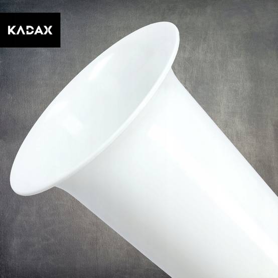 Vase Fiole Pour Cimetière 30cm Fleurs Artificielles Pointe Conduite Blanc - Image 9