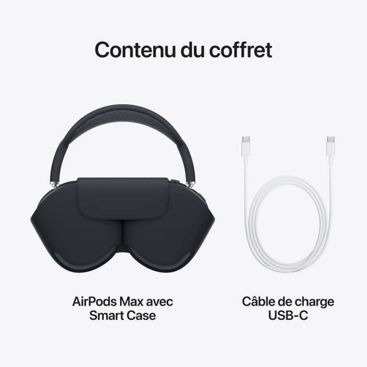 Casque audio sans fil circum-aural Beige, Bluetooth 5, réduction active du bruit - Apple - Image 9