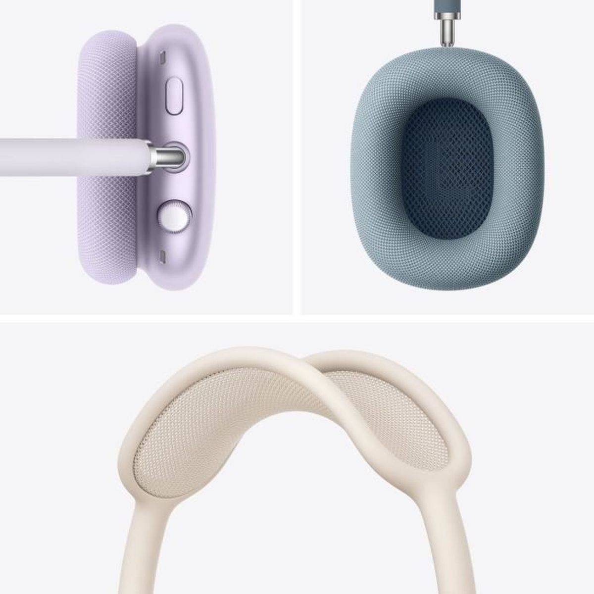 Casque audio sans fil circum-aural Beige, Bluetooth 5, réduction active du bruit - Apple - Image 8