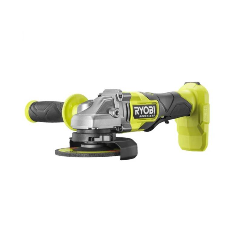 Ryobi - Meuleuse d'angle Brushless 18V RYOBI - 125mm - Sans batterie ni chargeur - RAG18BL-0