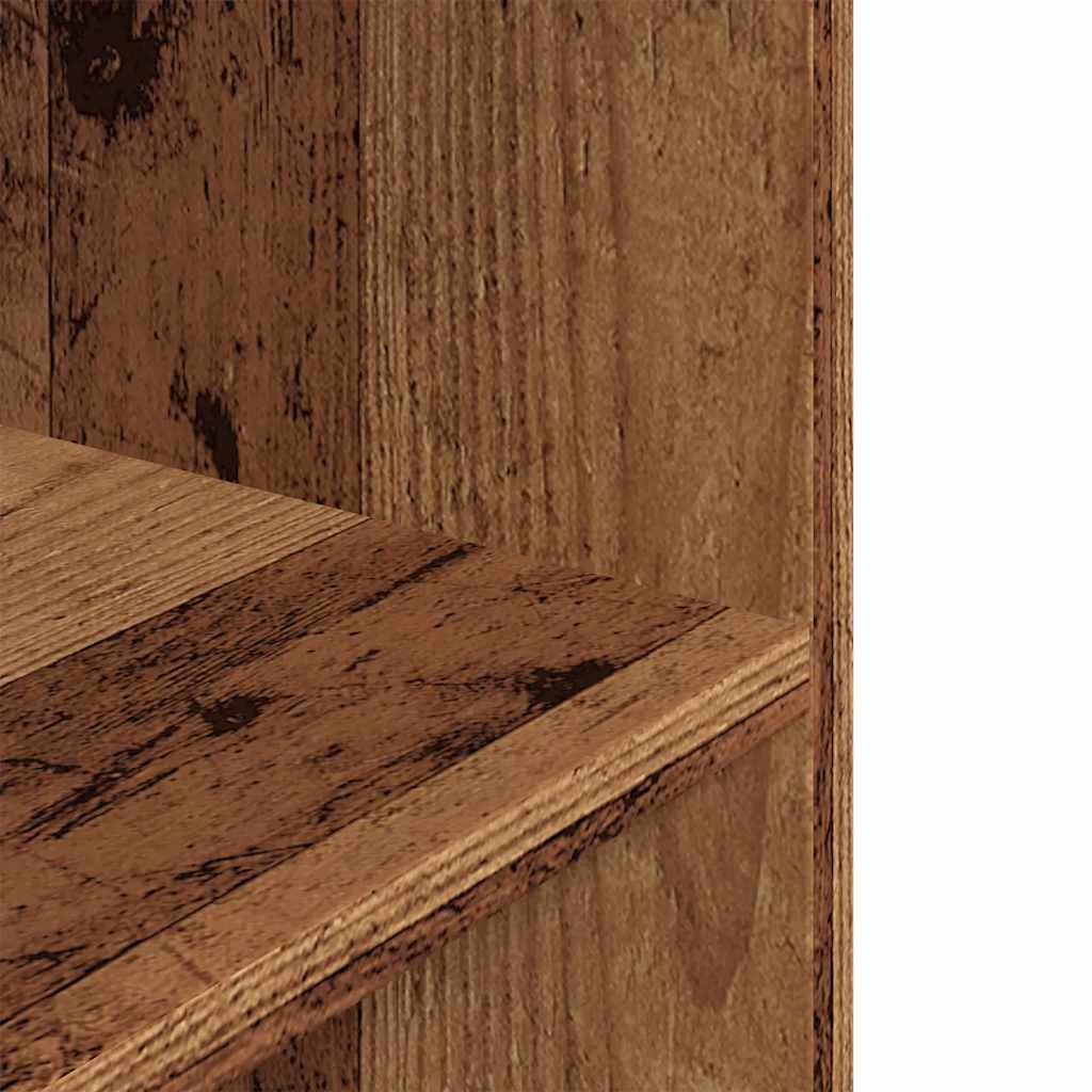 Meuble Support Aquarium en Bois avec 2 Étagères 100x40x60 cm Vieux Bois - ComfortXL Outdoor Living - Image 7