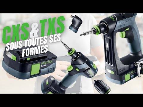 Perceuse visseuse sans fil TXS 12 2,5- Plus - FESTOOL - avec 2 batterie 12V 2.5Ah - chargeur - systainer - 576873 - Image 6