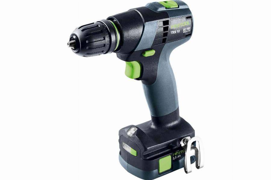 Perceuse visseuse sans fil TXS 12 2,5- Plus - FESTOOL - avec 2 batterie 12V 2.5Ah - chargeur - systainer - 576873 - Image 2