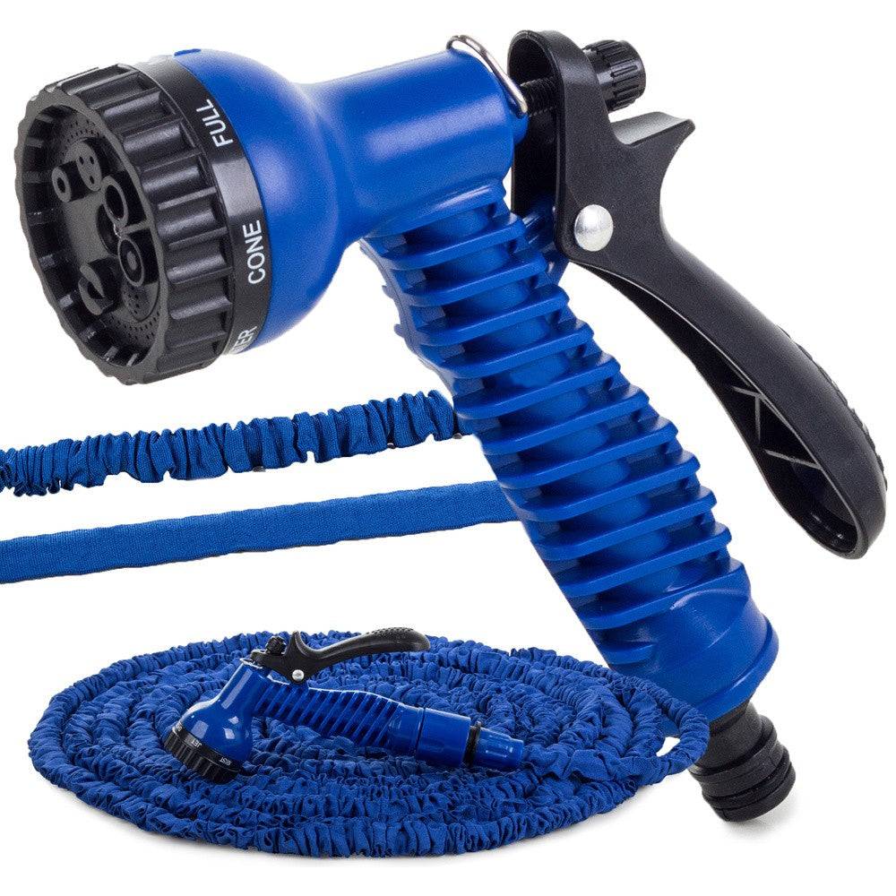Tuyau d'arrosage extensible 10 m - 30 m avec pistolet - Image 1
