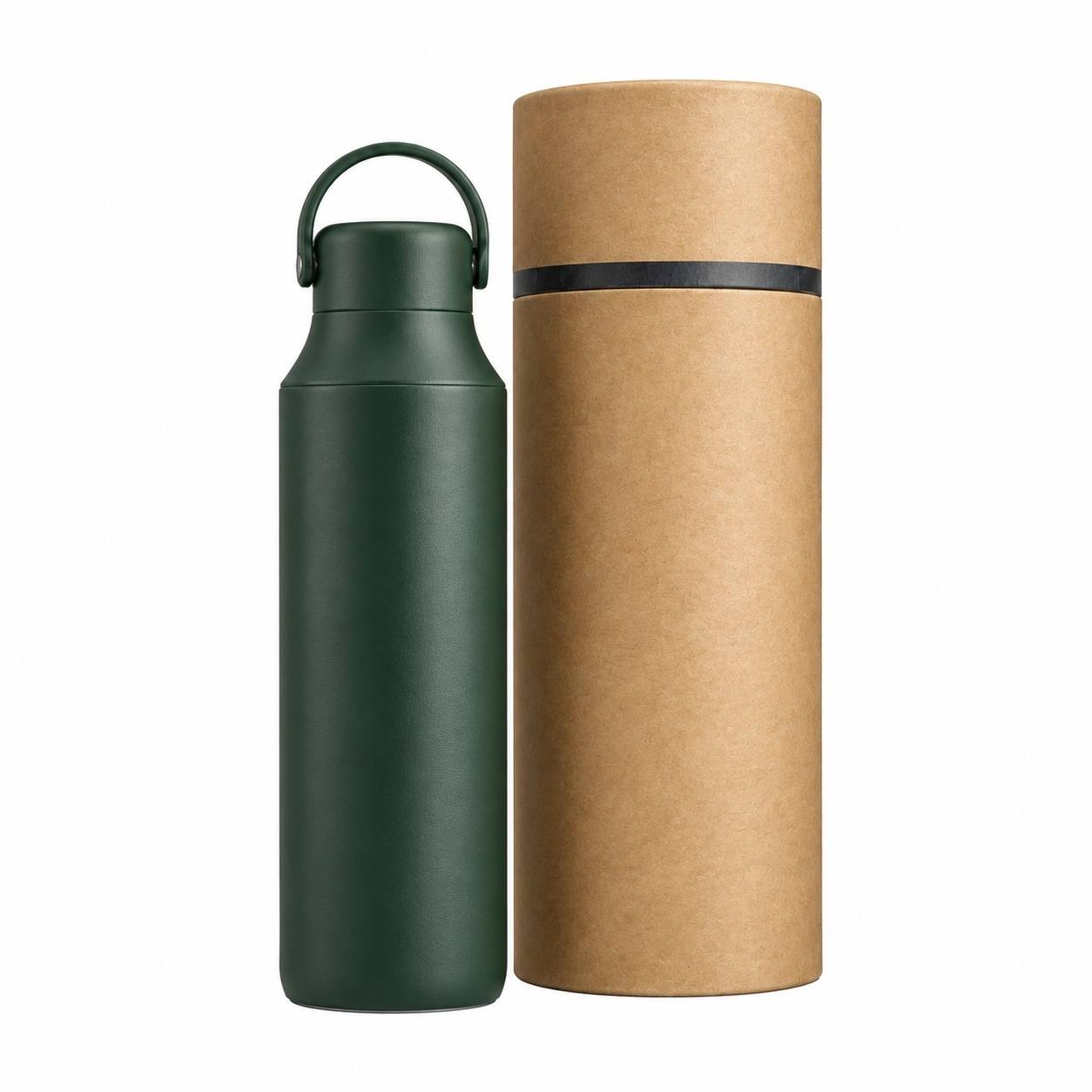 Bouteille Isotherme 600 Ml Céramique Garde Froid 24h Chaud 12h Anti Fuite - Image 1