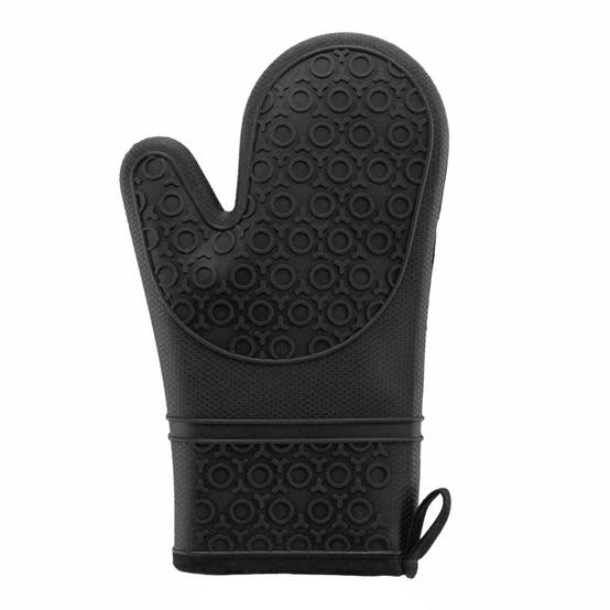 Gant de Cuisine en Silicone "Sylkki" 30cm Noir - Image 1