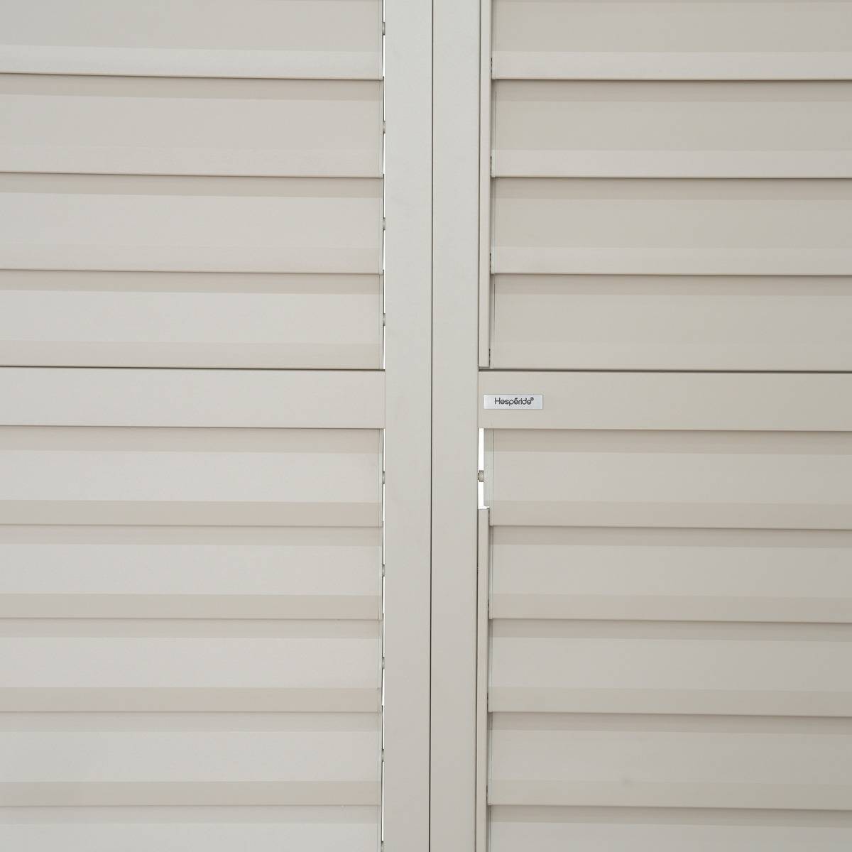 Hesperide - Persienne pour Pergola bioclimatique Evora 6x3,6 m argile - Hespéride - Image 4