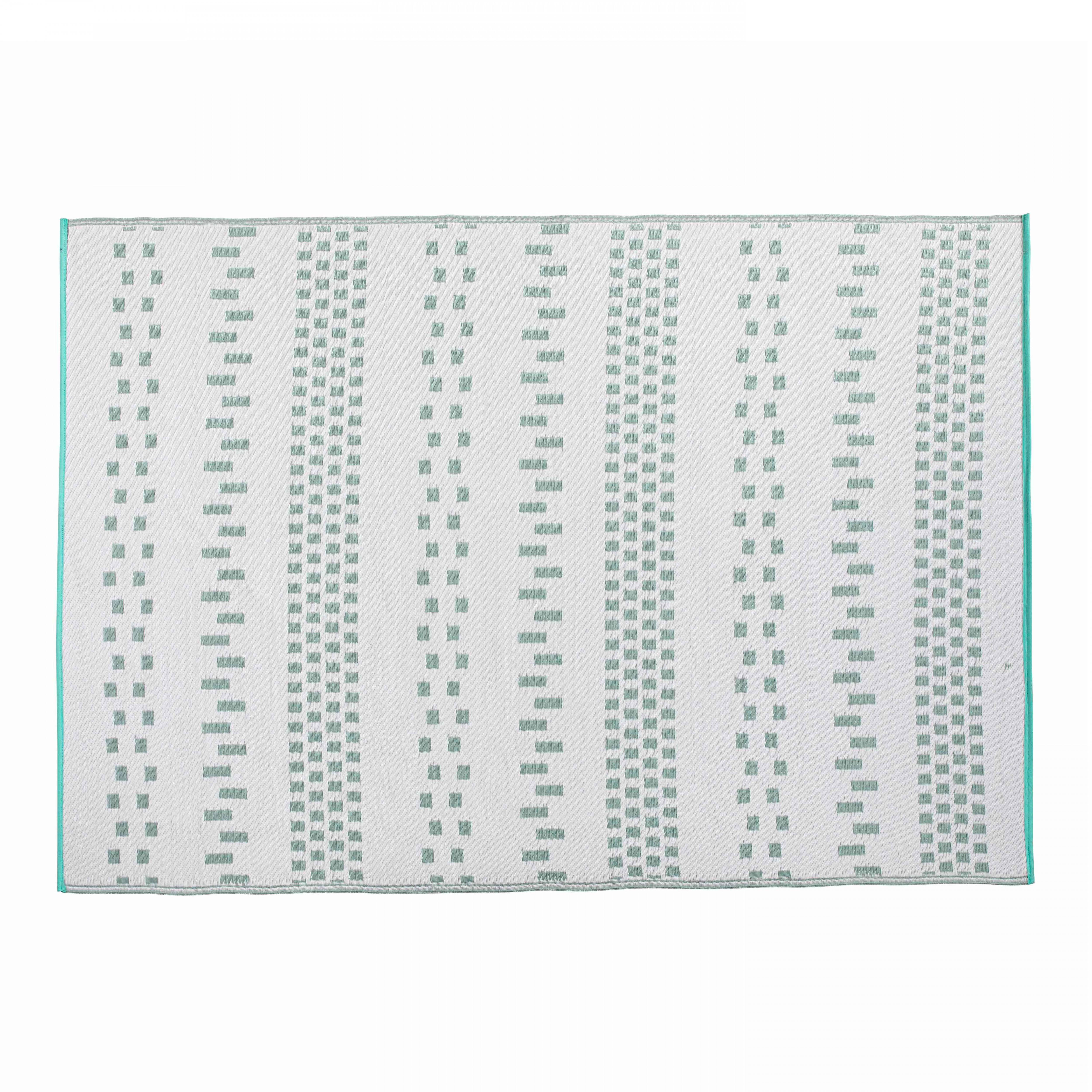 Oviala - Tapis d'extérieur en polypropylène recyclé vert 270 x 180 cm Solys - Oviala - Image 2