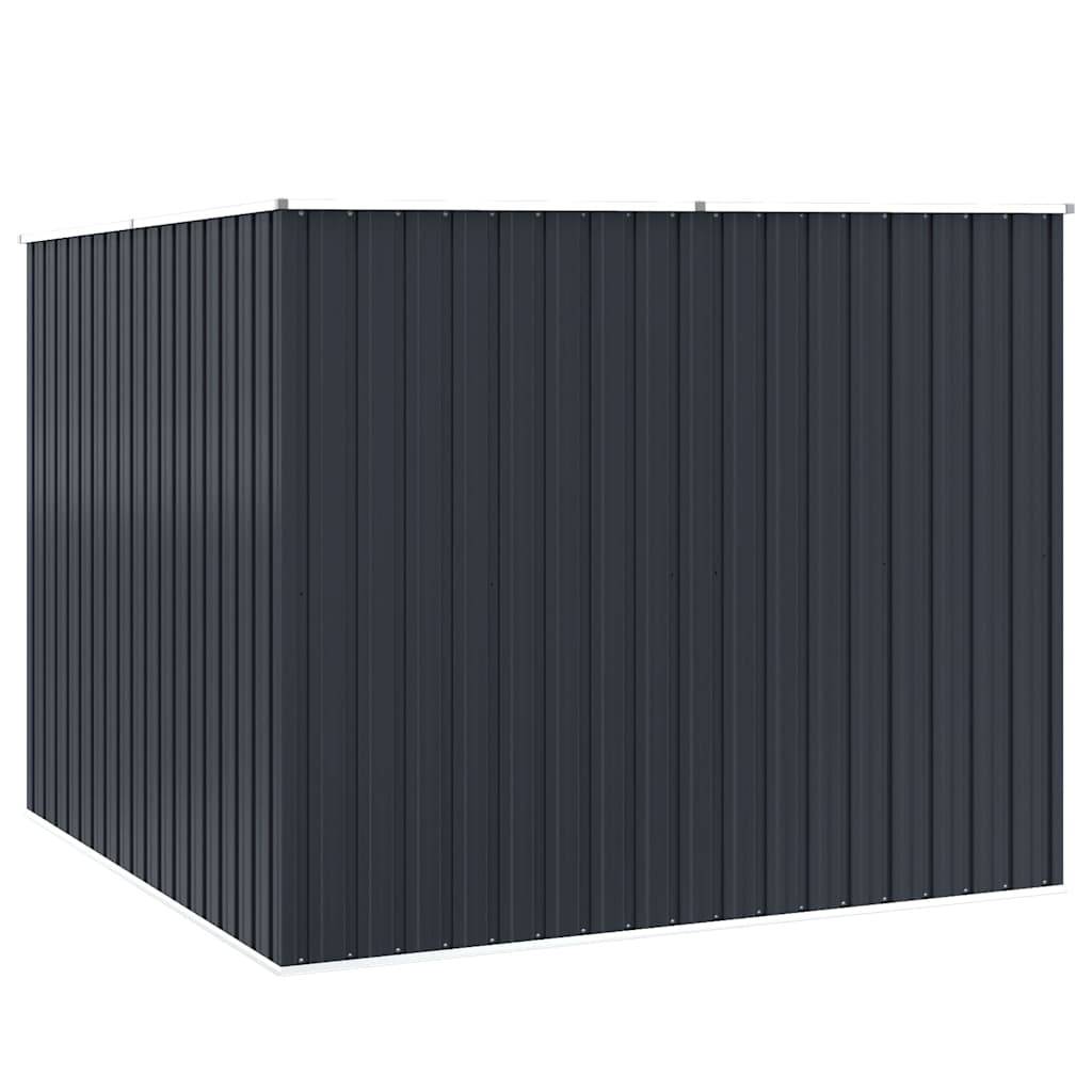 Abri de jardin métal anthracite 195 x 198 x 159 cm - PANGIVO - Image 8