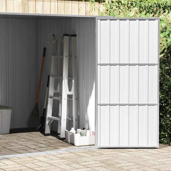 Abri de jardin métal anthracite 195 x 198 x 159 cm - PANGIVO - Image 4