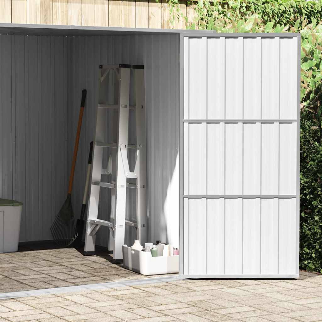 Abri de jardin métal anthracite 195 x 198 x 159 cm - PANGIVO - Image 4