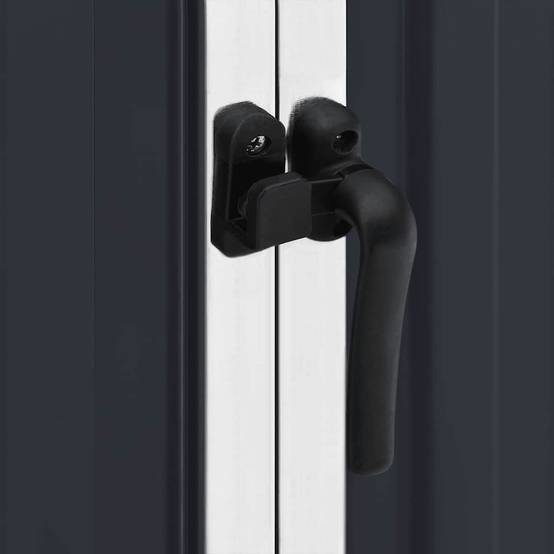 Abri de jardin métal anthracite 195 x 198 x 159 cm - PANGIVO - Image 10