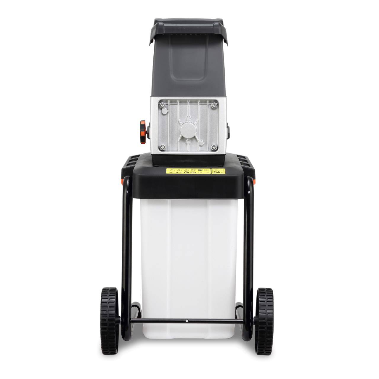 Broyeur de végétaux électrique FUXTEC FX-EGH2800B 2800 W, bac 60 L, coupe branches diametre 44mm, IPX4 - Image 8