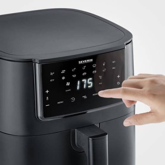 Severin - Friteuse Electrique a air chaud - SEVERIN - Airfryer FR2462 - Capacité 7 L - 11 programmes - 1700 W - Image 2