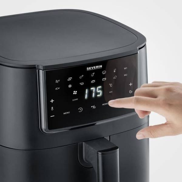 Severin - Friteuse Electrique  a air chaud - SEVERIN - Airfryer FR2462 - Capacité 7 L - 11 programmes - 1700 W - Image 2