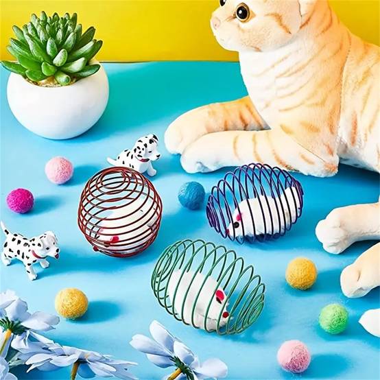 Ensemble de jouets souris en peluche DtopbuyAge - Image 5