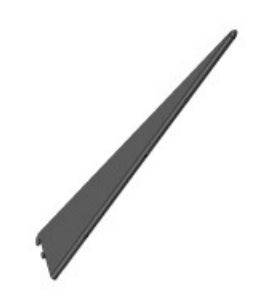 Console double L.37 cm Noir Mat BOURG MERMIER - P-CDC37NM - Image 2