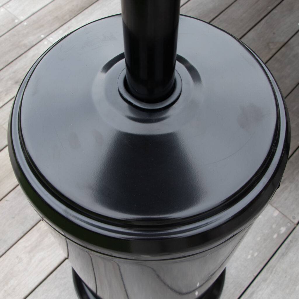 Chauffe terrasse au gaz 5000 w Noir AURA - Image 6