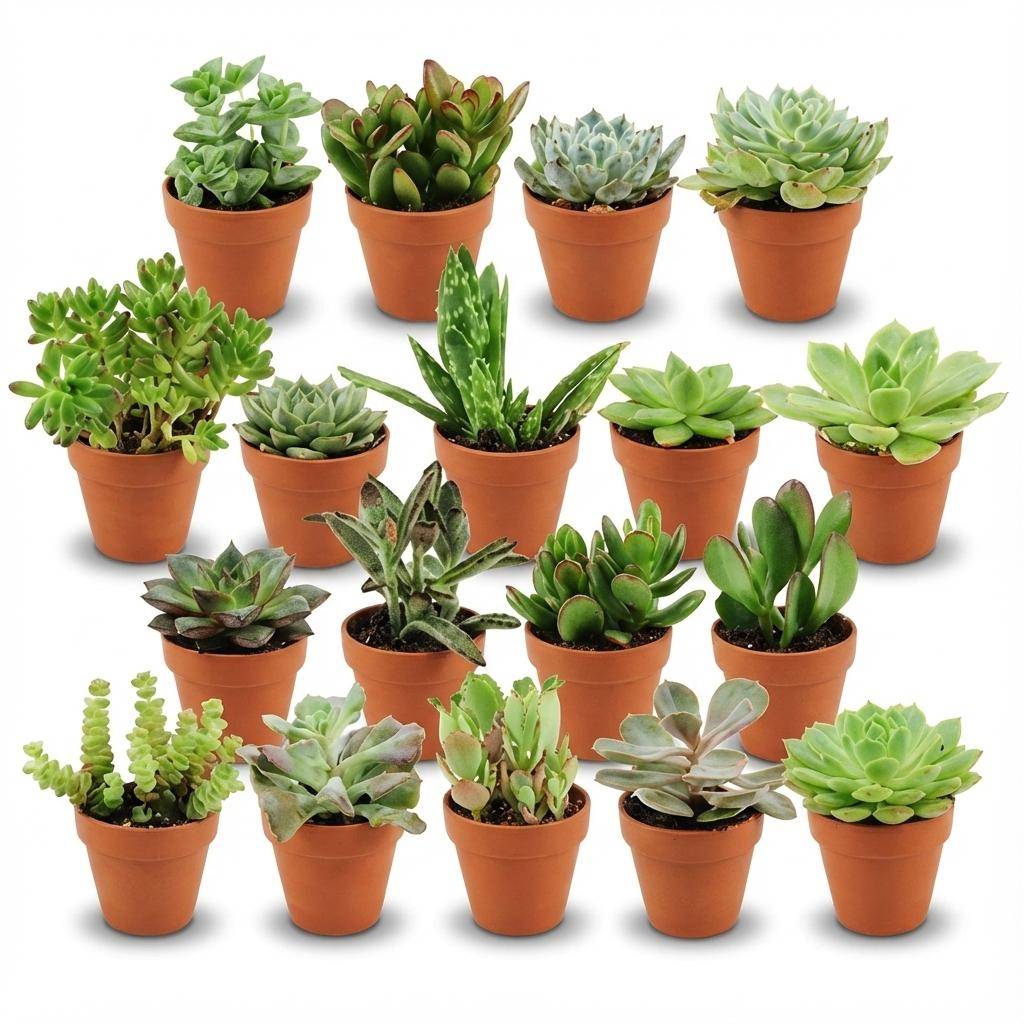 La Green Touch - Mix Mini Succulente - H10cm - Image 7