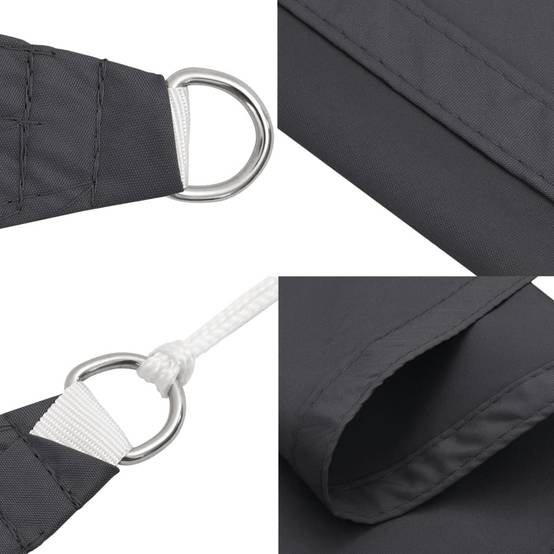 Coussin/parasol polyuréthane anthracite 2,5 x 4,5 m - Prolenta premium p330.7 - Image 7