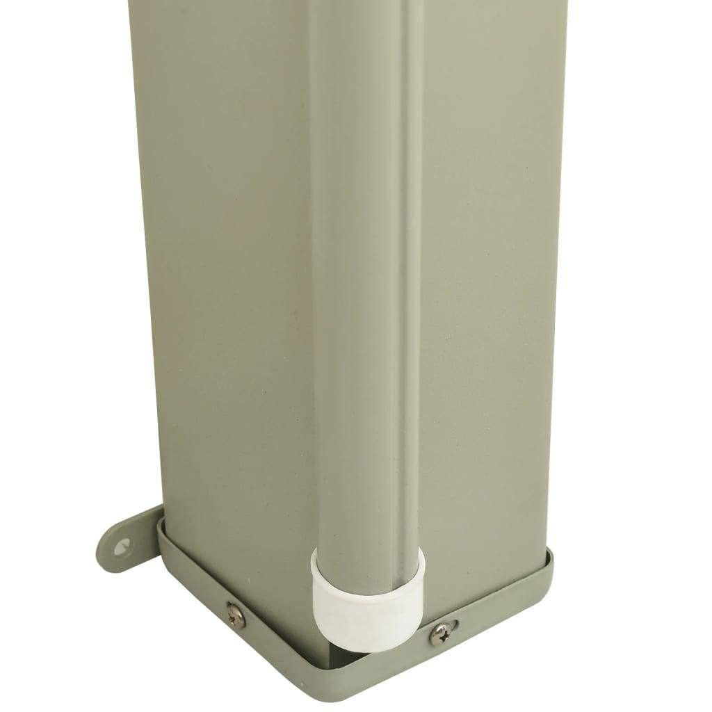 Helloshop26 - Auvent paravent store brise-vue latéral rétractable de patio jardin terrasse balcon protection visuelle écran 160 x 300 cm noir - Image 4