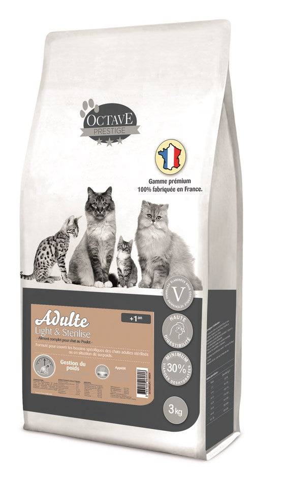 Octave Prestige - Croquettes au Poulet pour Chat Stérilisé - Image 1