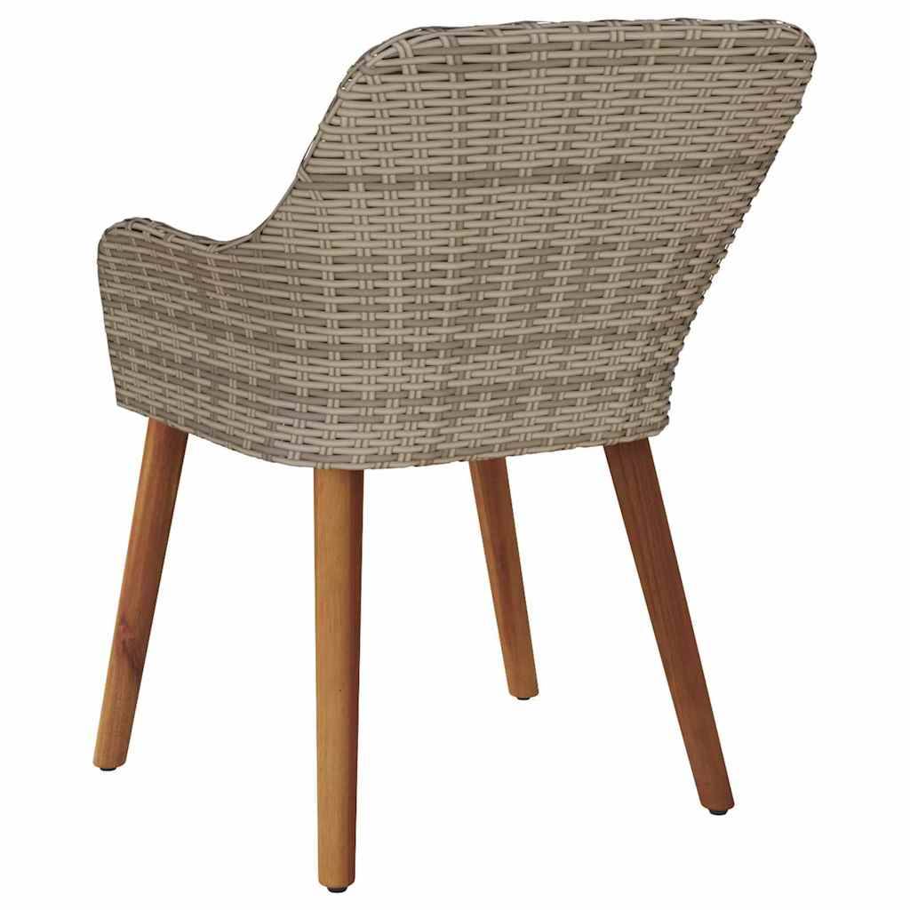 PANGIVO - Chaise de jardin polyrotin Noir 62,5 x 55 x 82 cm - PANGIVO - Image 7