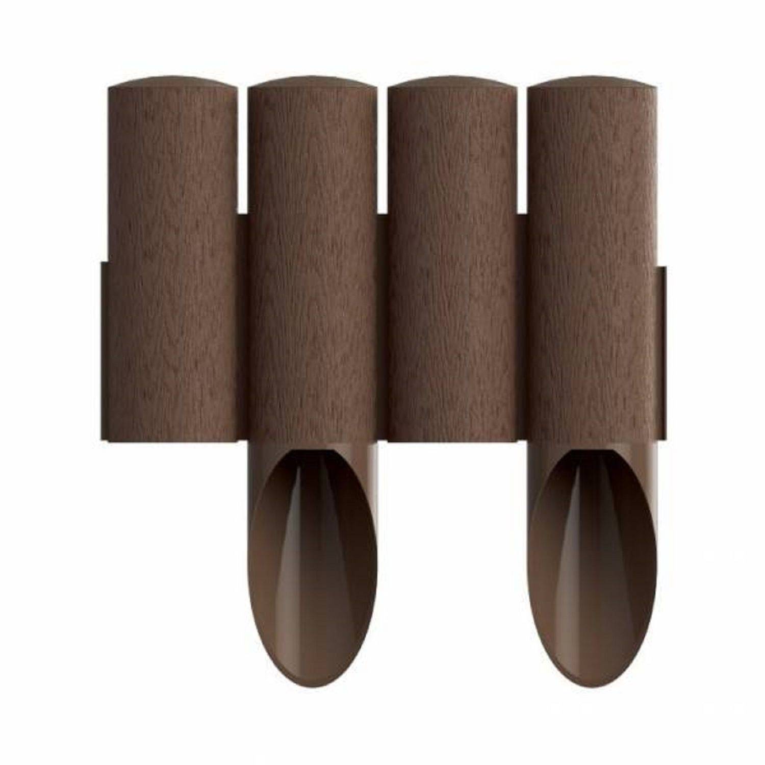 Bordure Jardin Plastique brun 23cm x 25,5 cm, Green-split - Image 1