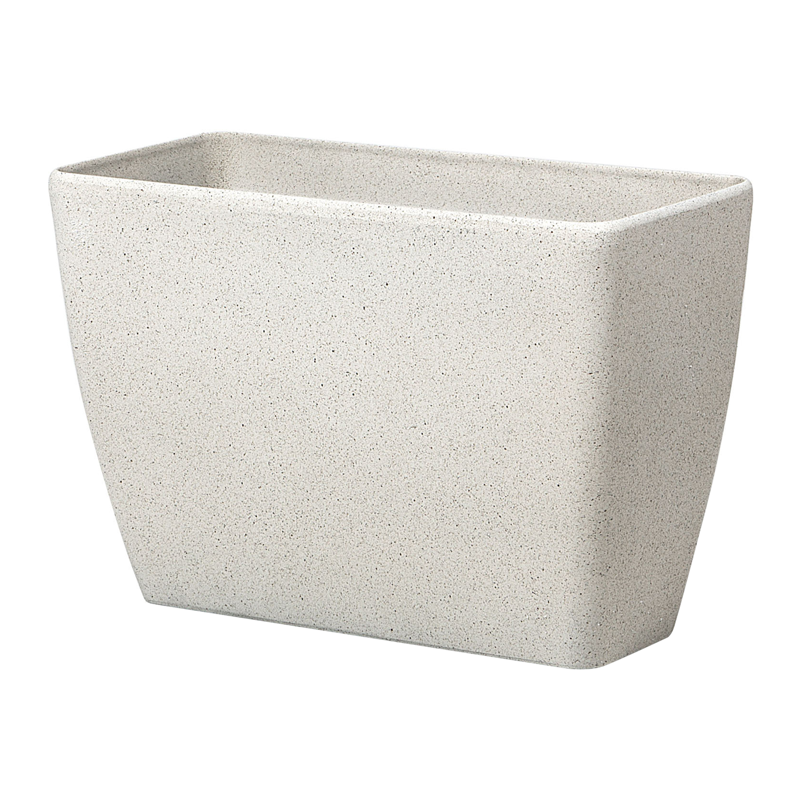 Cache-pot d'extérieur Fibre d'argile Beige clair BARIS - Beliani - Image 3