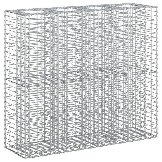 PANGIVO - Lit surélevé gabion acier galvanisé argenté 170 x 50 x 150 cm - PANGIVO - Image 2