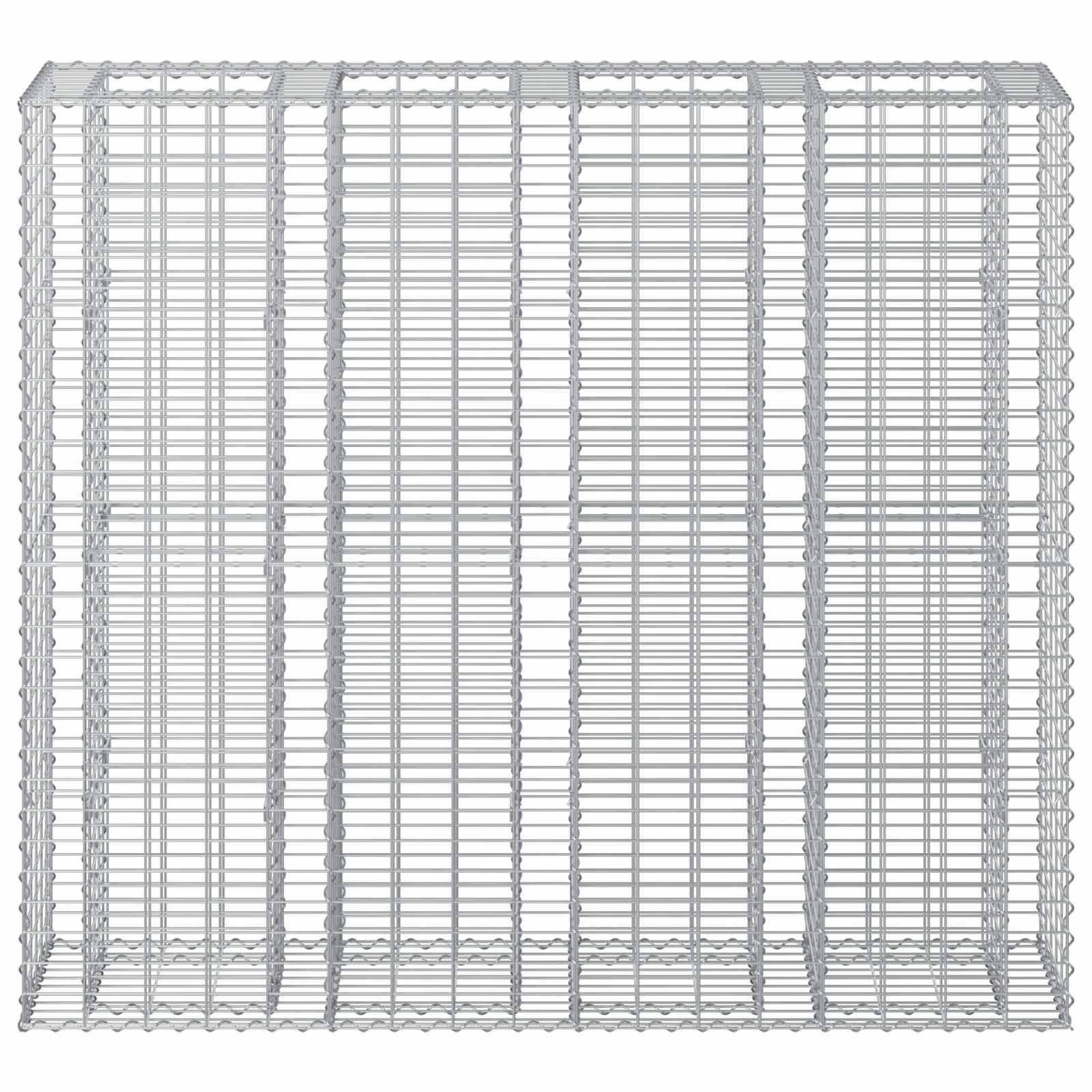 PANGIVO - Lit surélevé gabion acier galvanisé argenté 170 x 50 x 150 cm - PANGIVO - Image 6