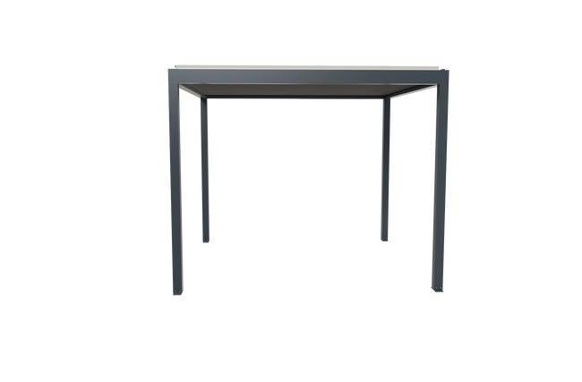 Pergola Bioclimatique Aluminium Autoportante Anthracite 3x3 Manuelle S ORIAL France - Image 8