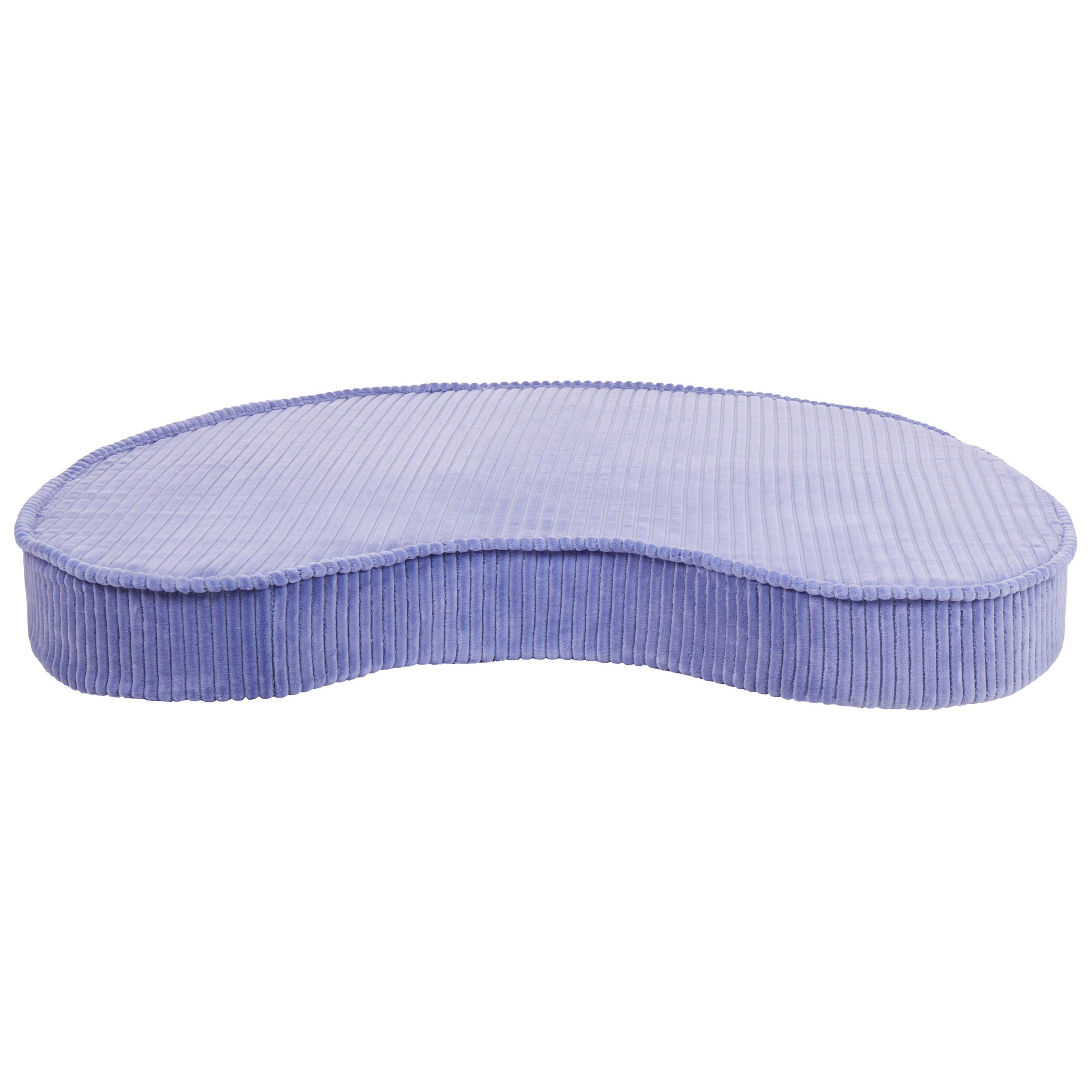 Beliani - Coussin de sol Velours Violet clair NILI - 40x25x10- Beliani - Image 7