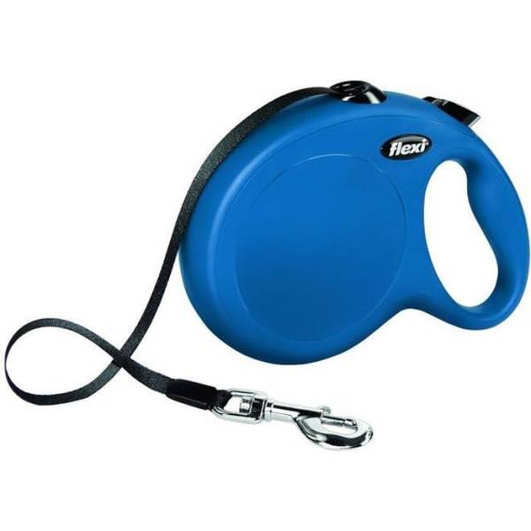 Laisse New Classic L Tape 8 m blue Flexi CL30T8-251-BL-20