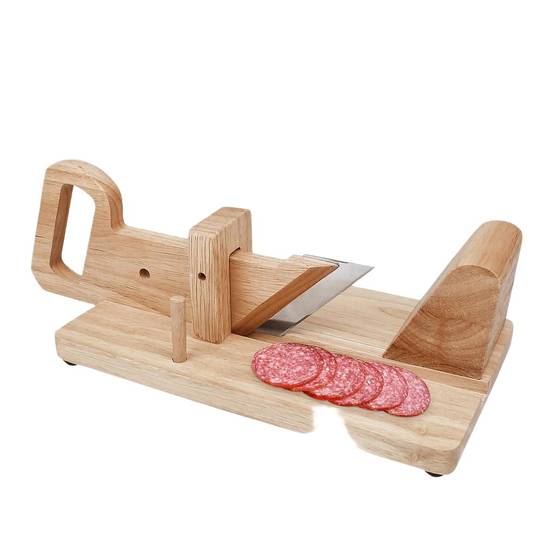 Guillotin à Saucisson, Coutau à émincr, Matériau principal: Bois d'Hévéa au millur prix Guillotin à Saucisson, Coutau à émincr, Matériau principal: Bois d'Hévéa au millur prix