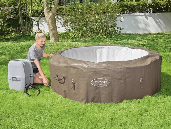 Bestway - Spa gonflable Lay-Z-Spa Palm Springs rond Airjet 4/6 places - Bestway - Image 8