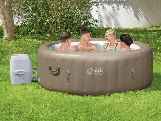 Bestway - Spa gonflable Lay-Z-Spa Palm Springs rond Airjet 4/6 places - Bestway - Image 9