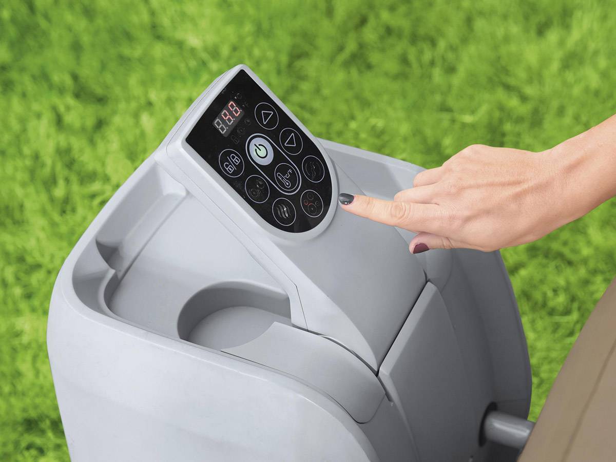 Bestway - Spa gonflable Lay-Z-Spa Palm Springs rond Airjet 4/6 places - Bestway - Image 10