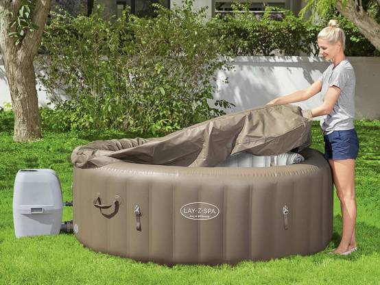 Bestway - Spa gonflable Lay-Z-Spa Palm Springs rond Airjet 4/6 places - Bestway - Image 7