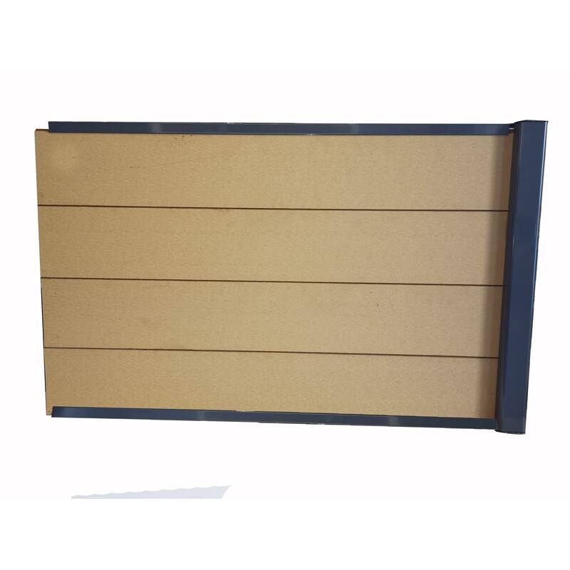 kit extension complet pour clôture composite 1,50 ML x 1,80 H (3 coloris) - Coloris - Beige clair, Hauteur - 180 cm, Longueur - 150 cm - Image 1