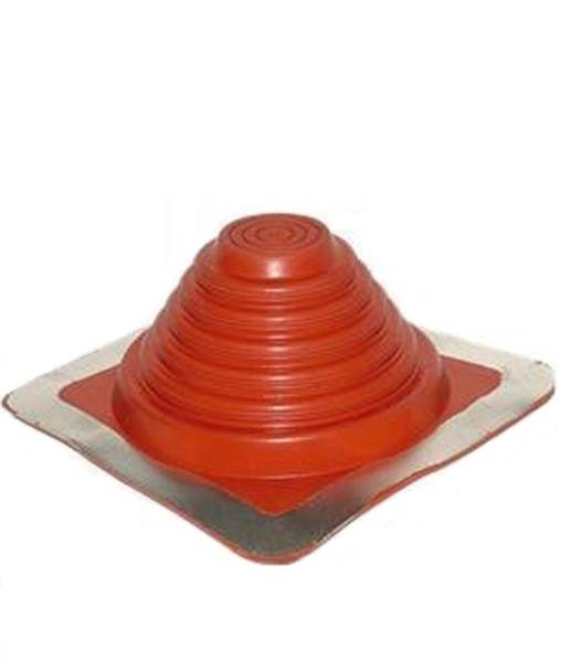 Sortie de toit Pipeco N°7 haute température 225°C ETANCO - Rouge - Ø150 à 240 - 188171 - Image 1